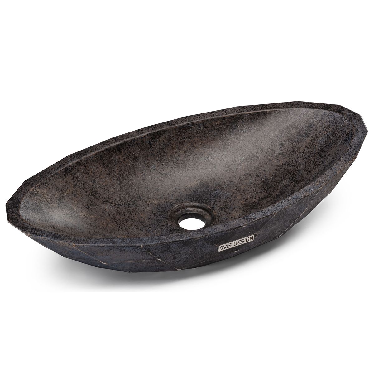 Umývadlo DIAMOND Basic Dark stone okrové