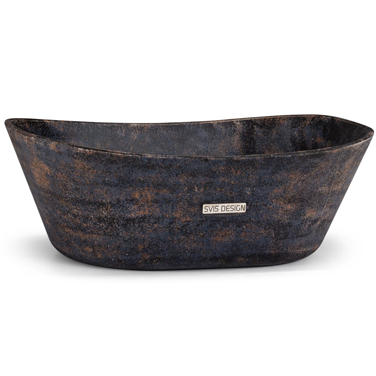Umývadlo LIBRA Basic Dark stone čierne